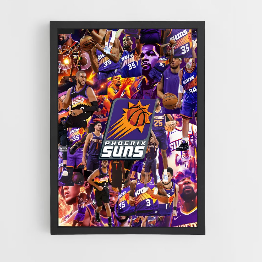 Poster Sunsational Vibes – affiche Basketball (vue 2)